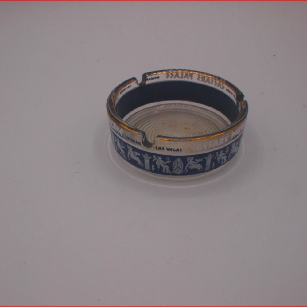 Rare Caesars Palace Vtg Glass Ashtray Nevada NV